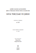 İhyâ Tercüme ve Şerhi: cilt 6 (11 Cilt)